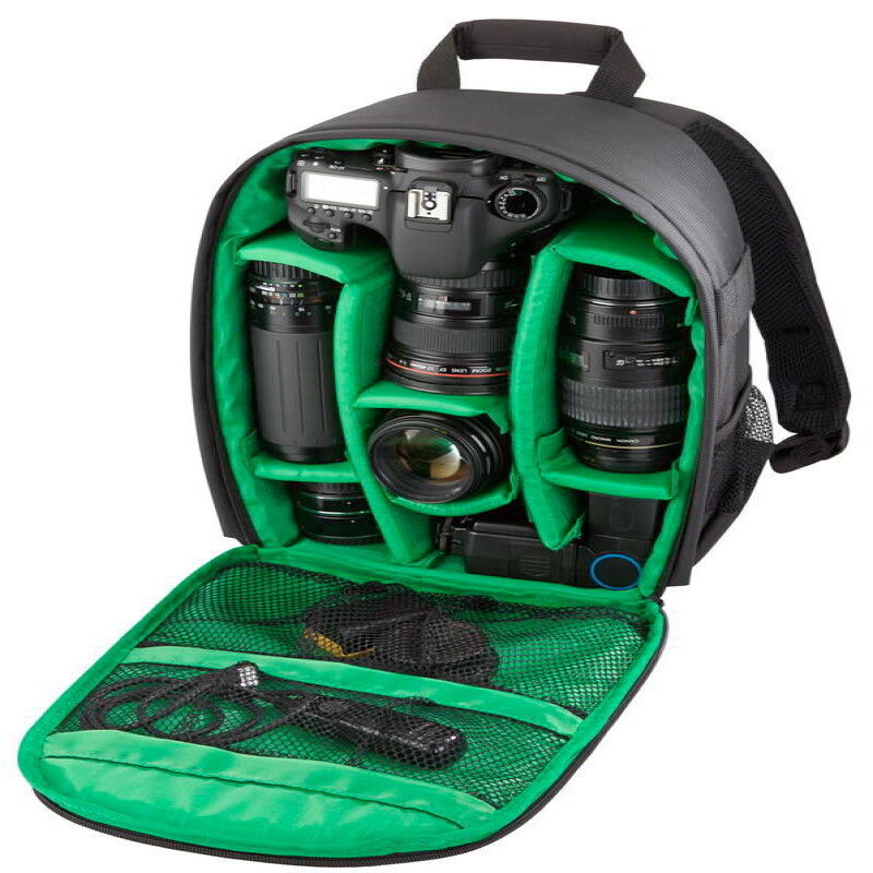 RivaCase 7460 (PS) Green Mantis SLR Backpack black Τσάντα μεταφοράς DSLR